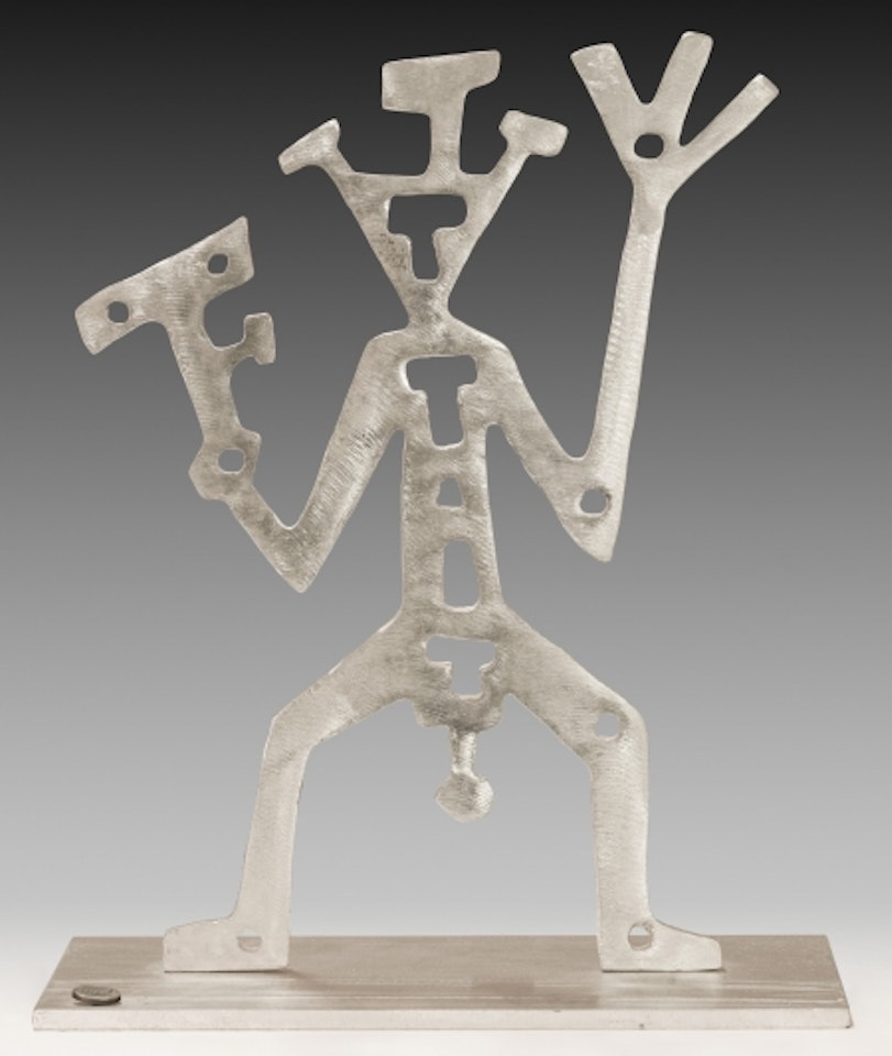 Standing figure by A.R. Penck