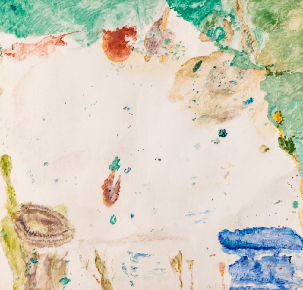 Chromium oxide green perspective by Max Weiler