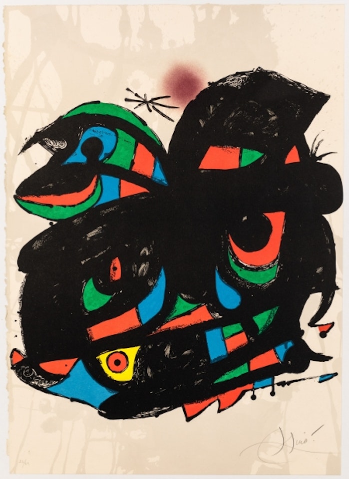 Inauguracio Fundació Joan Miró by Joan Miró