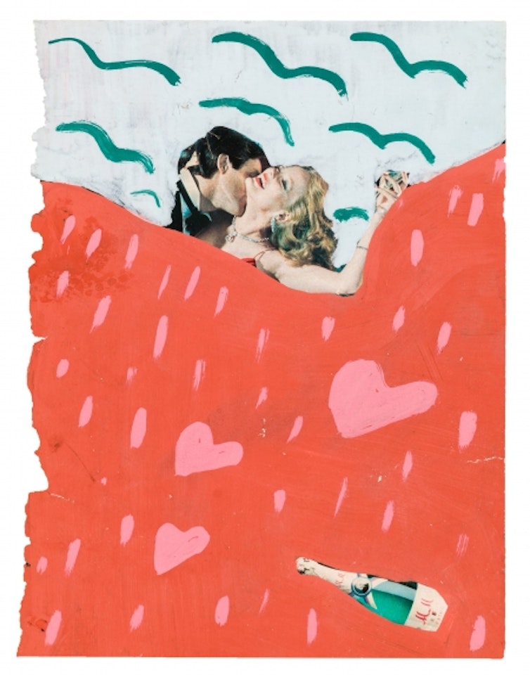 Couple in love by Franz West