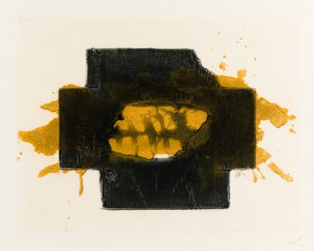 Untitled (from the series “Nocturn Matinal”) by Antoni Tapies
