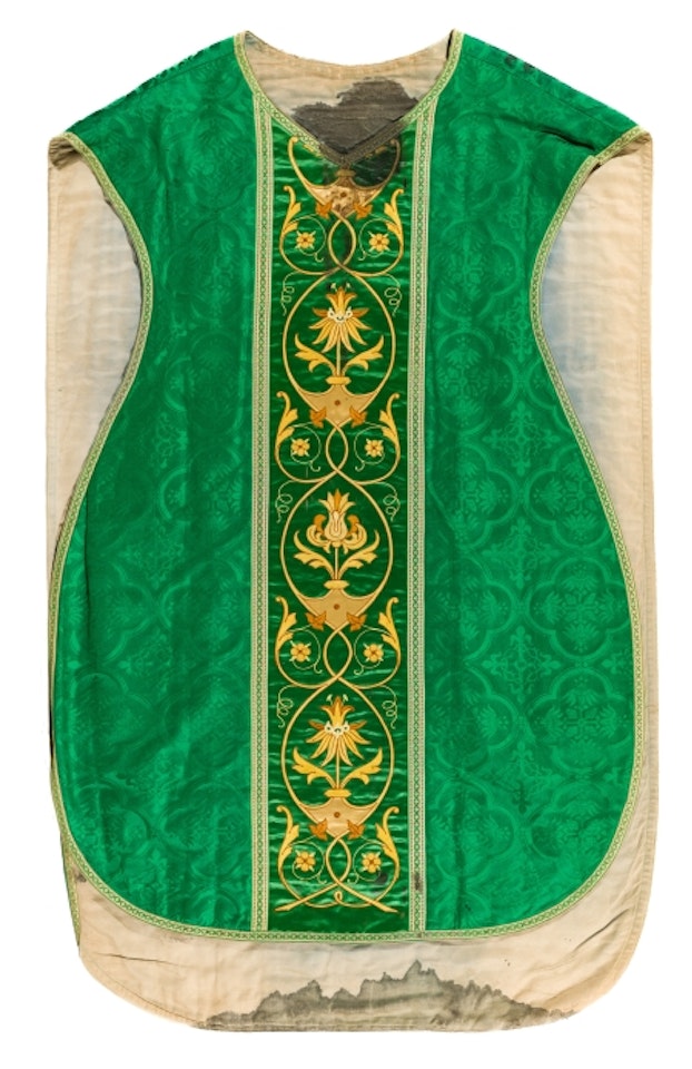 Chasuble (Action Relic) by Hermann Nitsch