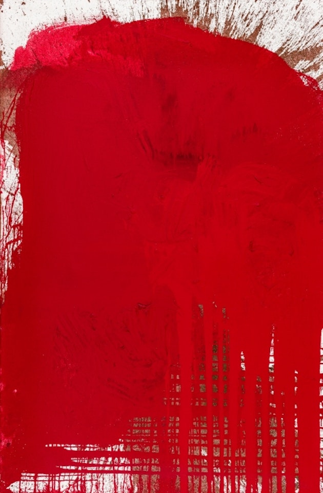 Untitled (grave image) by Hermann Nitsch