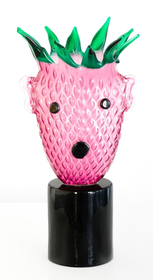 Pineapple Head (from the series “Little Heads I”) by Kiki Kogelnik