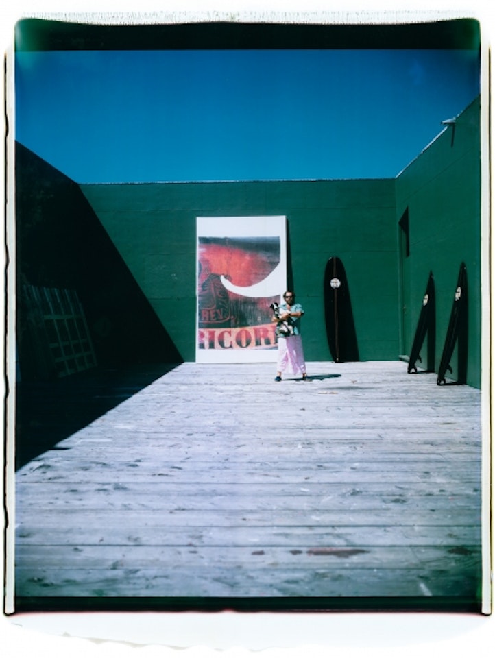 untitled (Montauk Studio) by Julian Schnabel