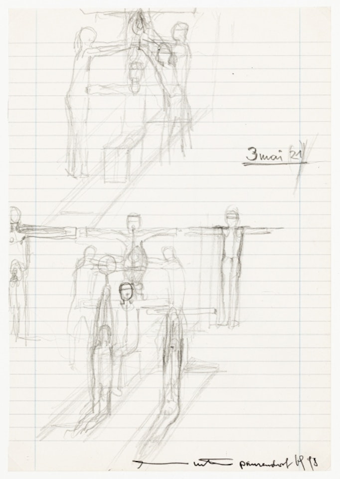 Untitled by Hermann Nitsch