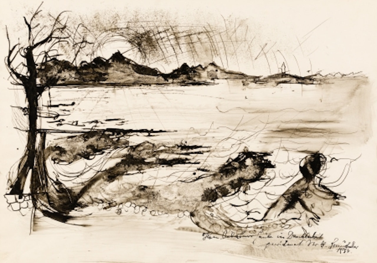 Landscape by Hans Staudacher