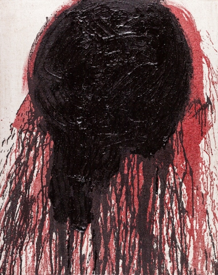 (untitled) (grave image) by Hermann Nitsch