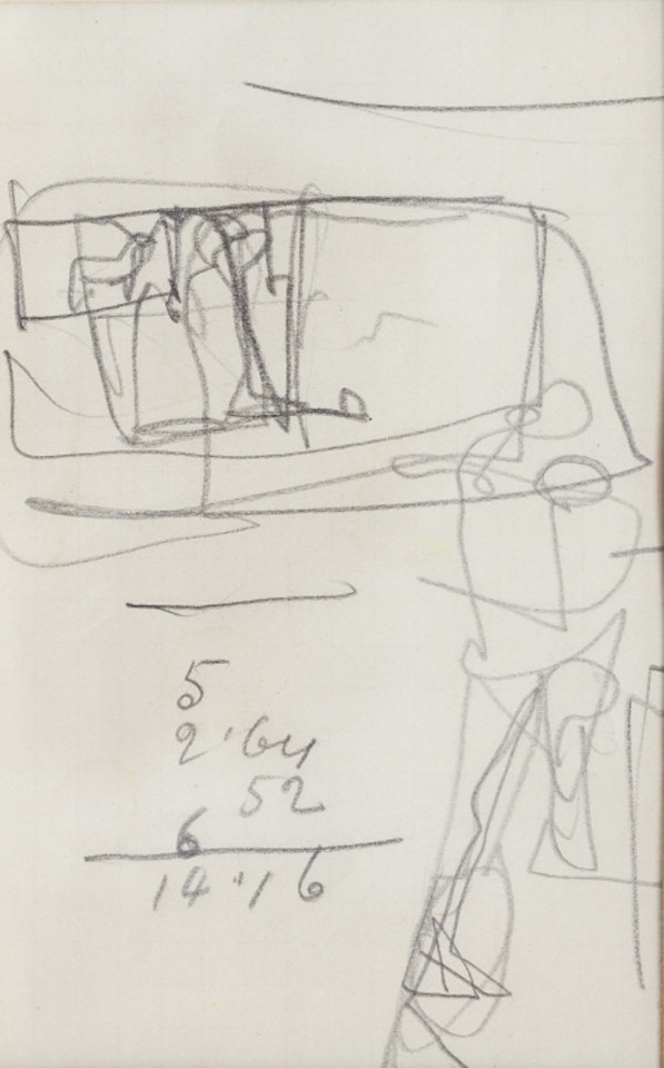 Untitled (sketch) by Egon Schiele