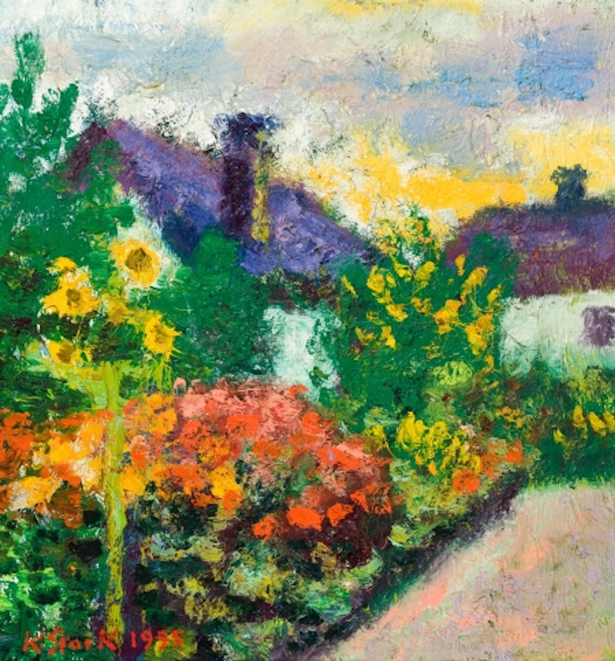 flower garden by Karl Stark