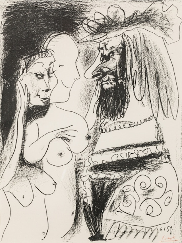 Le Vieux Roi by Pablo Picasso