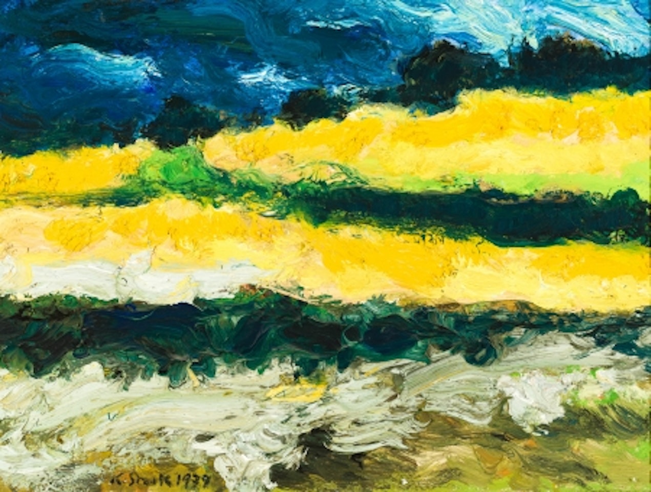 Drautal landscape by Karl Stark