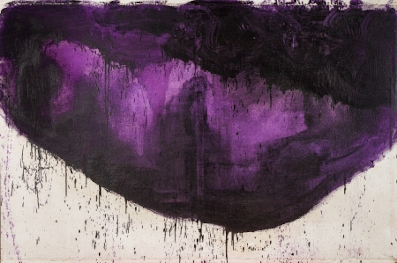 (untitled) (grave image) by Hermann Nitsch