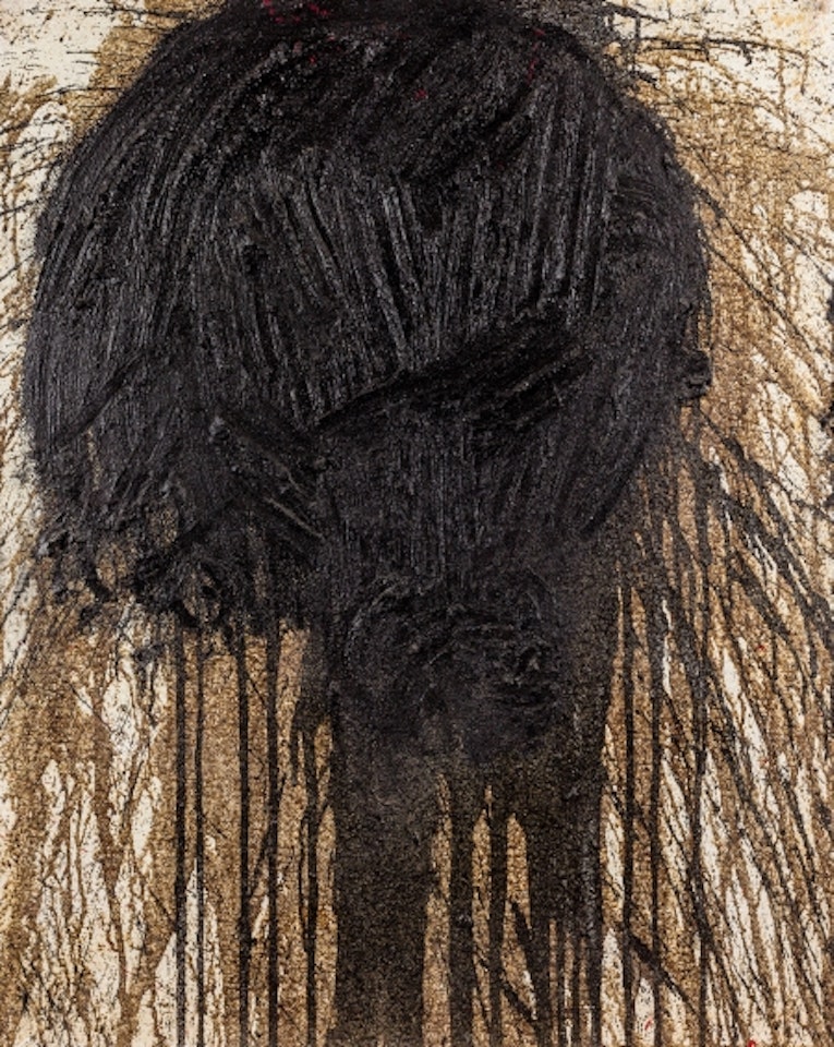 (untitled) (grave image) by Hermann Nitsch