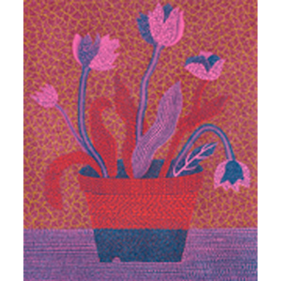 FLOWERS A (Kusama 343) by Yayoi Kusama