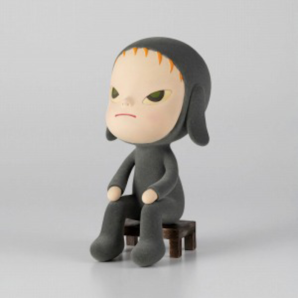 Sleepless Night (Sitting) (No. YNF4696); Studio No. E-2007-001 by Yoshitomo Nara