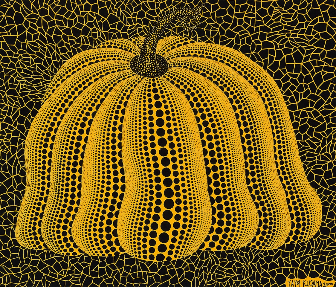 Pumpkin 2000 (Yellow) by Yayoi Kusama