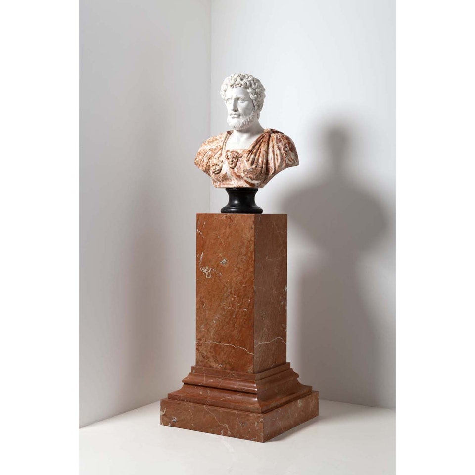 Portrait of an emperor In the antique manner by Italian School