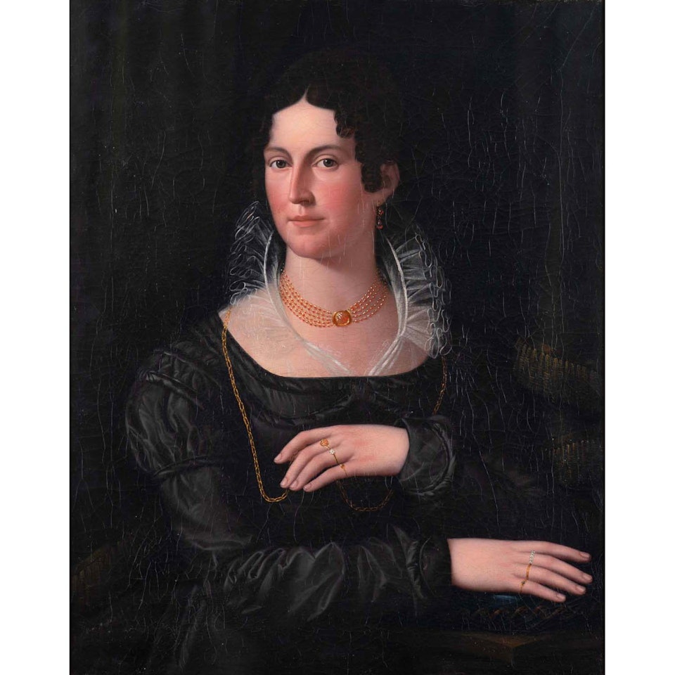 Portrait of a woman with a ruff by French School