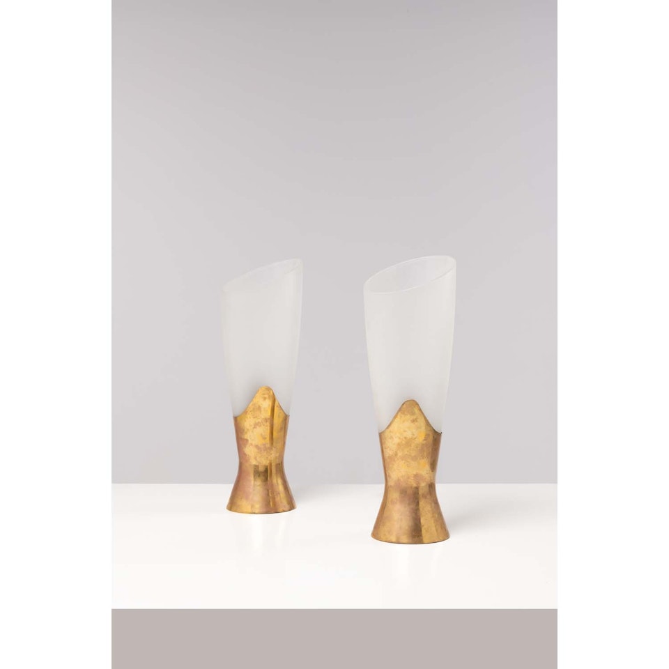 Pair of table lamps by Max Ingrand