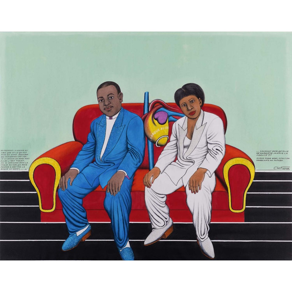 La bague au coeur by Chéri Samba