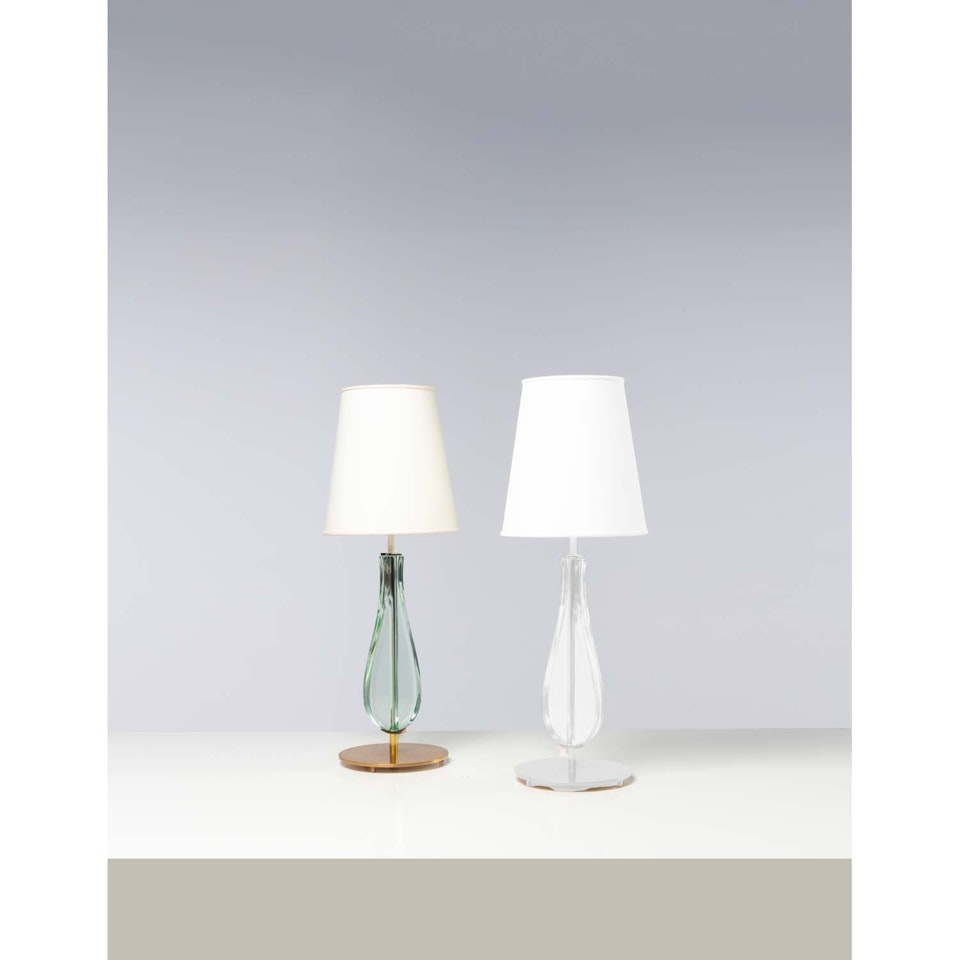 Model 2206; Table lamp by Max Ingrand
