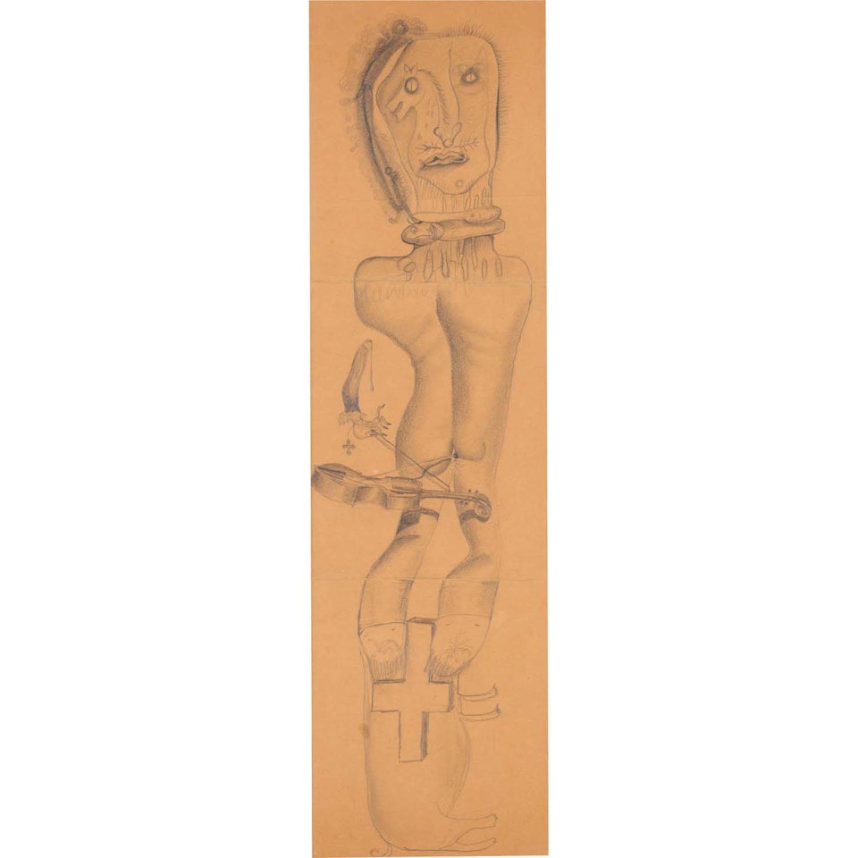 Cadavre Exquis (exquisite corpse) by Victor Brauner