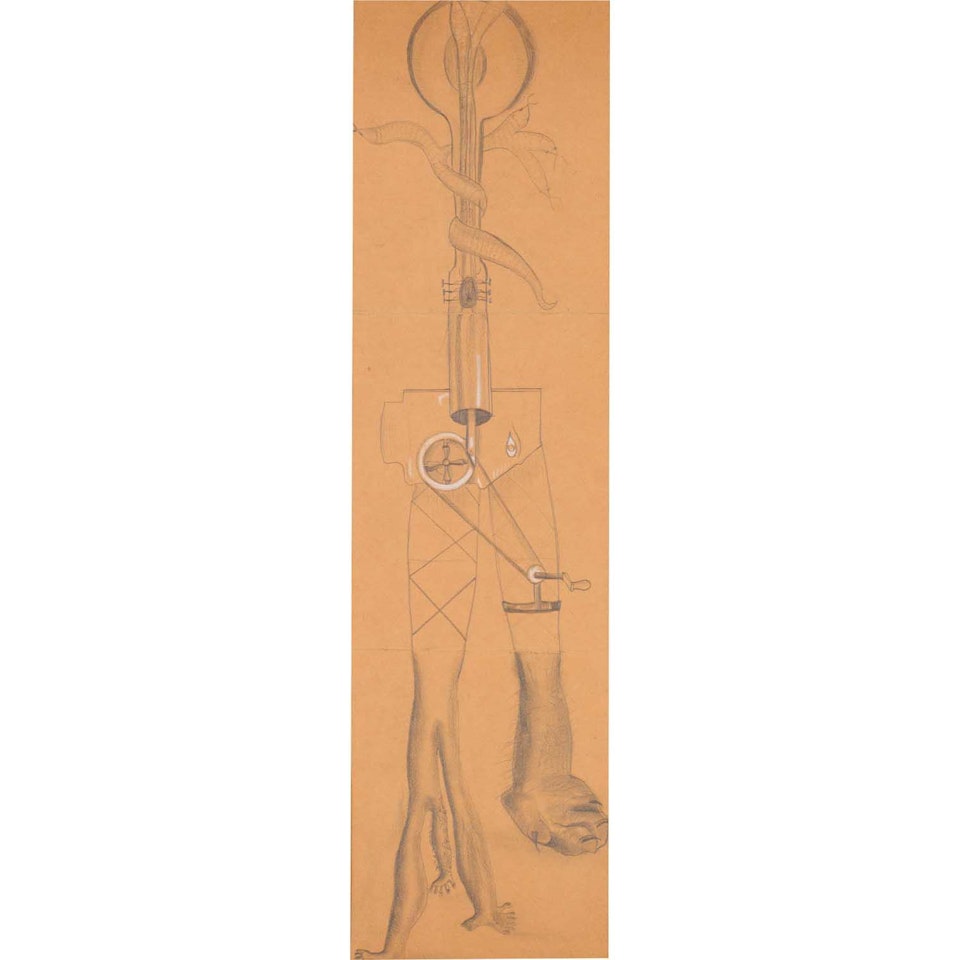 Cadavre Exquis (exquisite corpse) by Victor Brauner