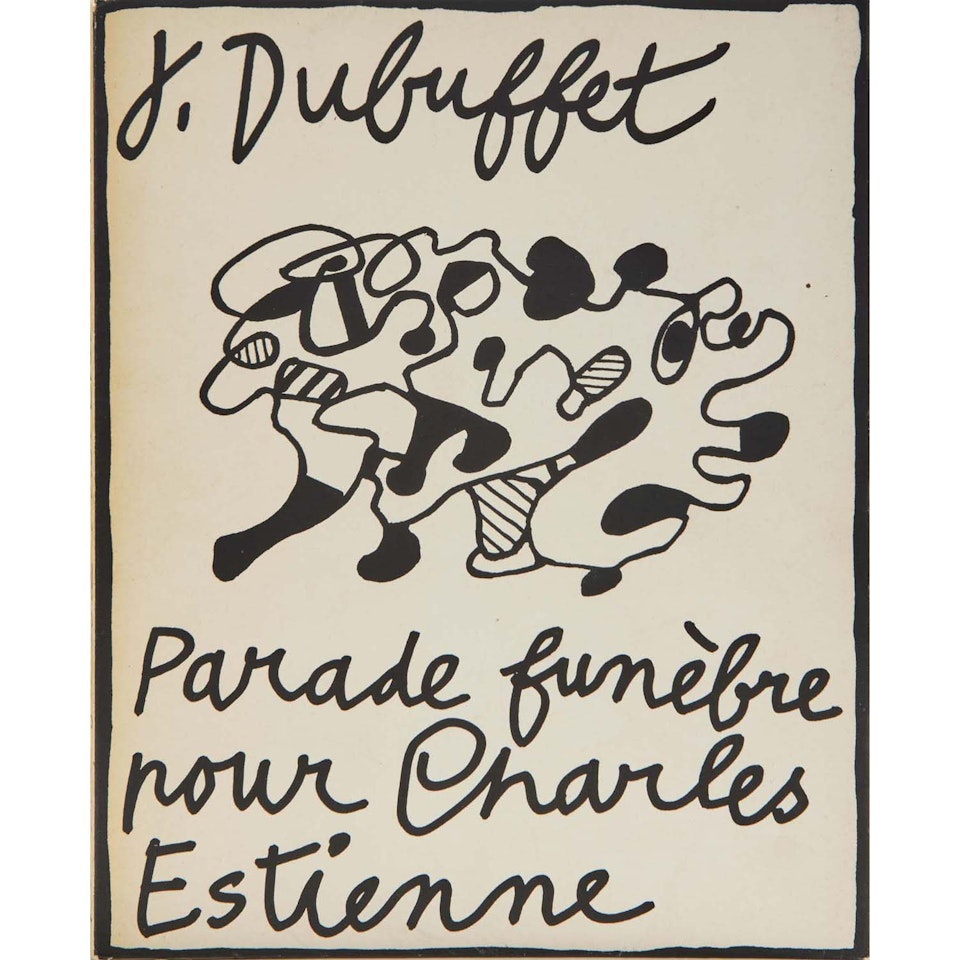 Parade funèbre pour Charles Estienne by Jean Dubuffet