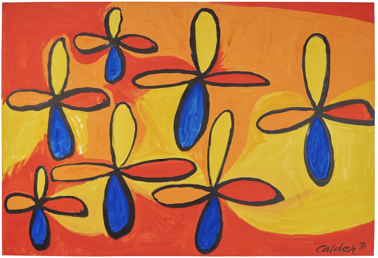 Fleurs by Alexander Calder