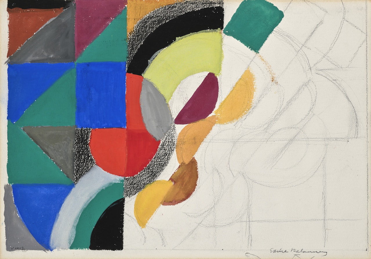 Rythme Coloré by Sonia Delaunay