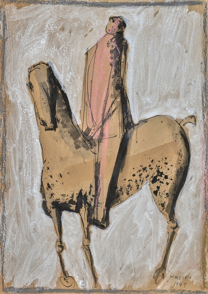 Cavallo e cavaliere by Marino Marini