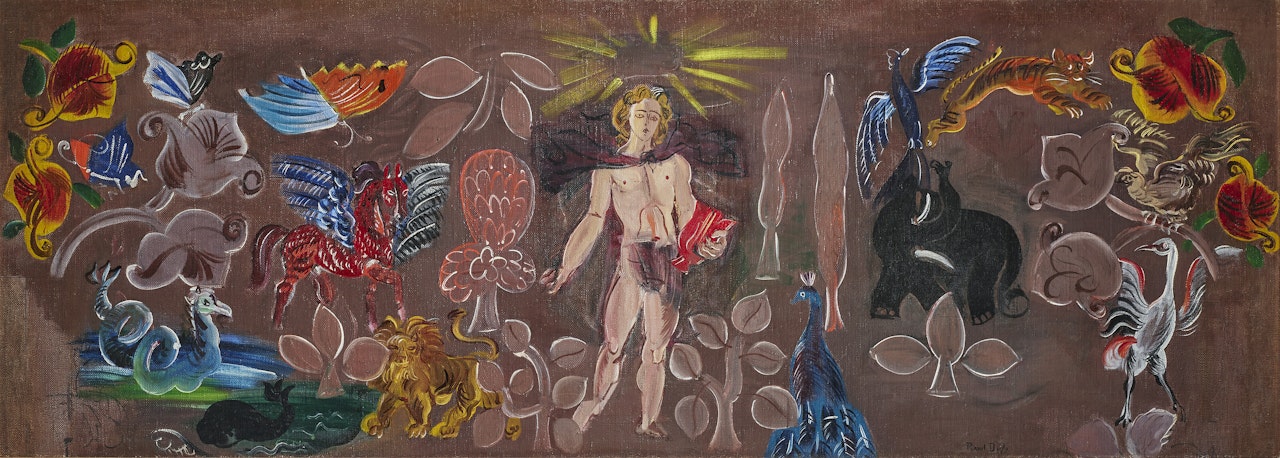Orphée charmant les animaux by Raoul Dufy