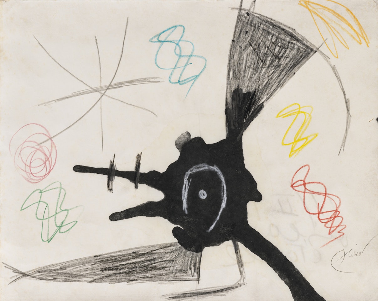 Oiseau, étoile by Joan Miró
