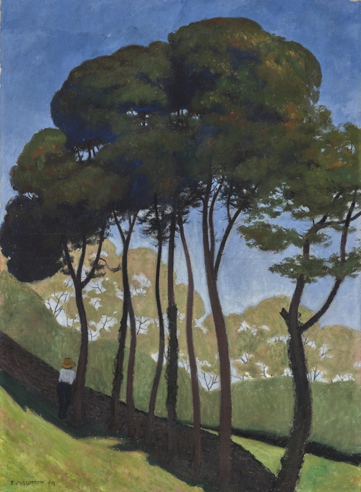 Les Grands Arbres, environs d"Honfleur by Félix Vallotton