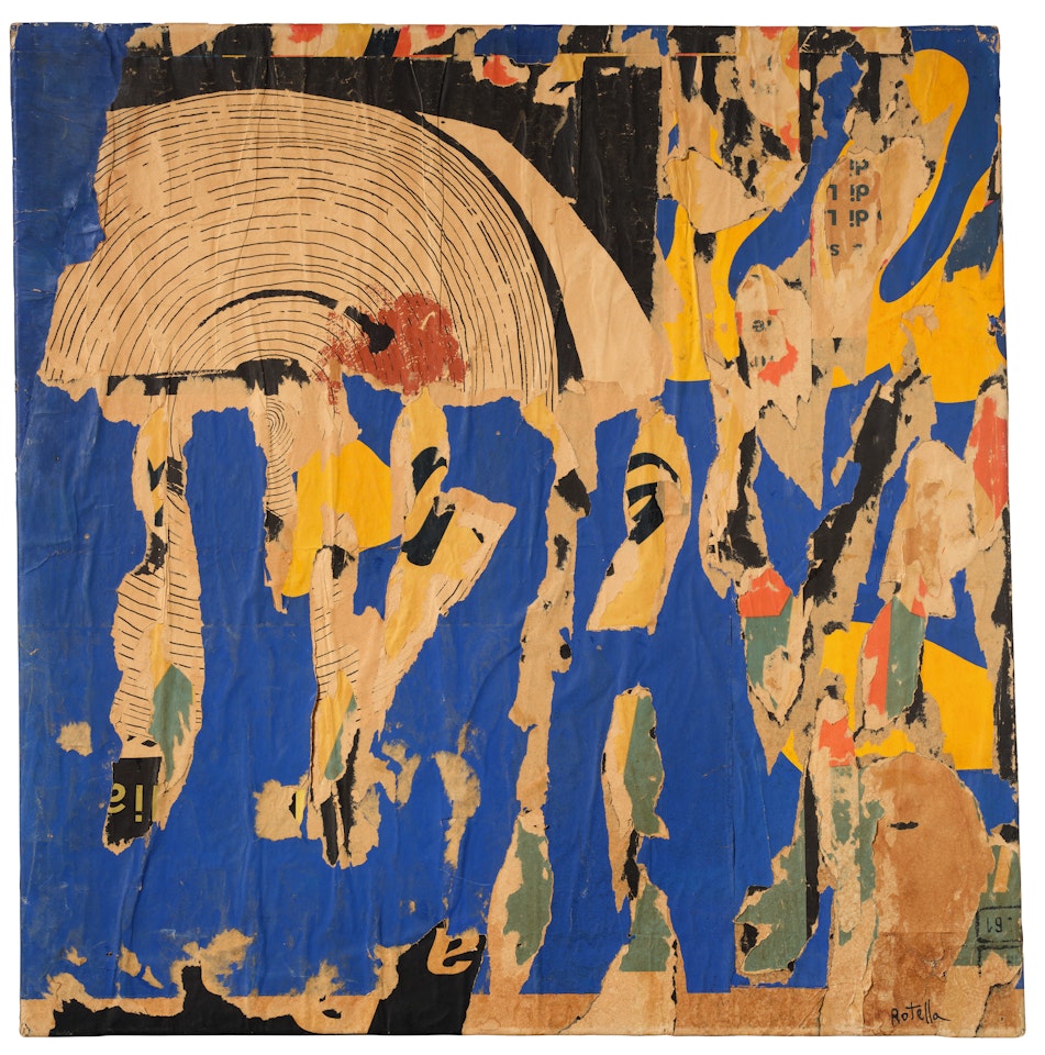 Spirale by Mimmo Rotella
