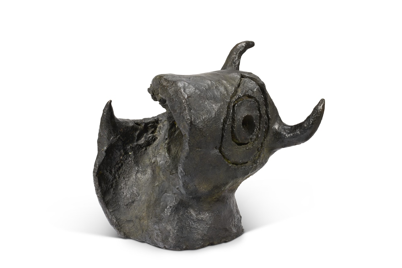 Tête de Tériade by Joan Miró