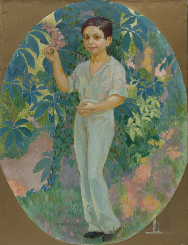 Portrait de l"enfant de M. Monteux by Maurice Denis