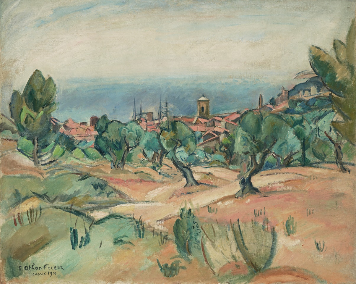 Paysage de Cassis by Othon Friesz