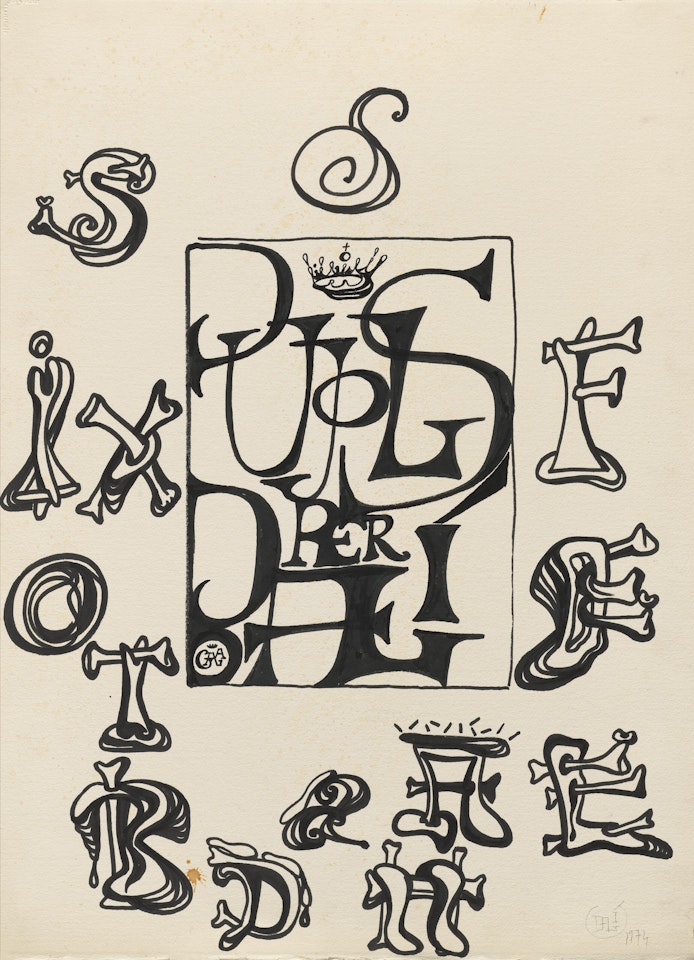 Pujols per Dalí by Salvador Dali