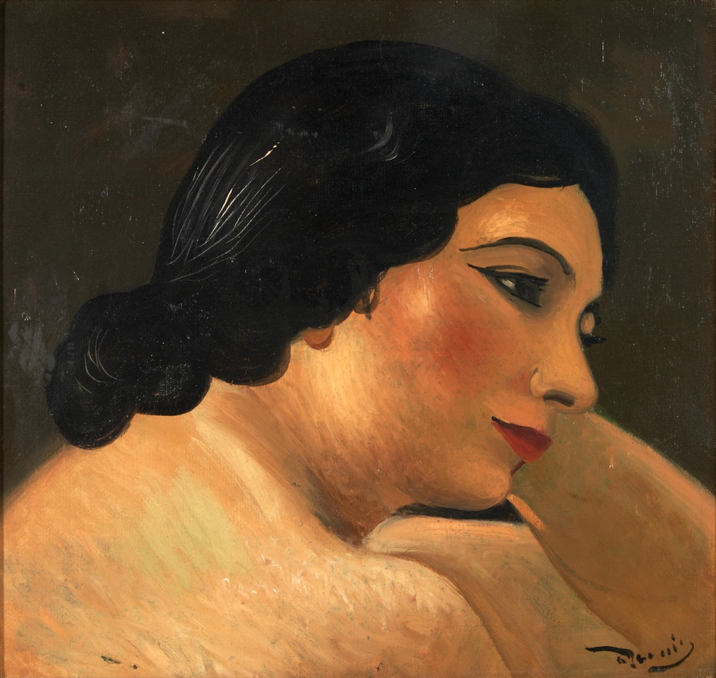 Buste de Femme en Profil by Andre Derain