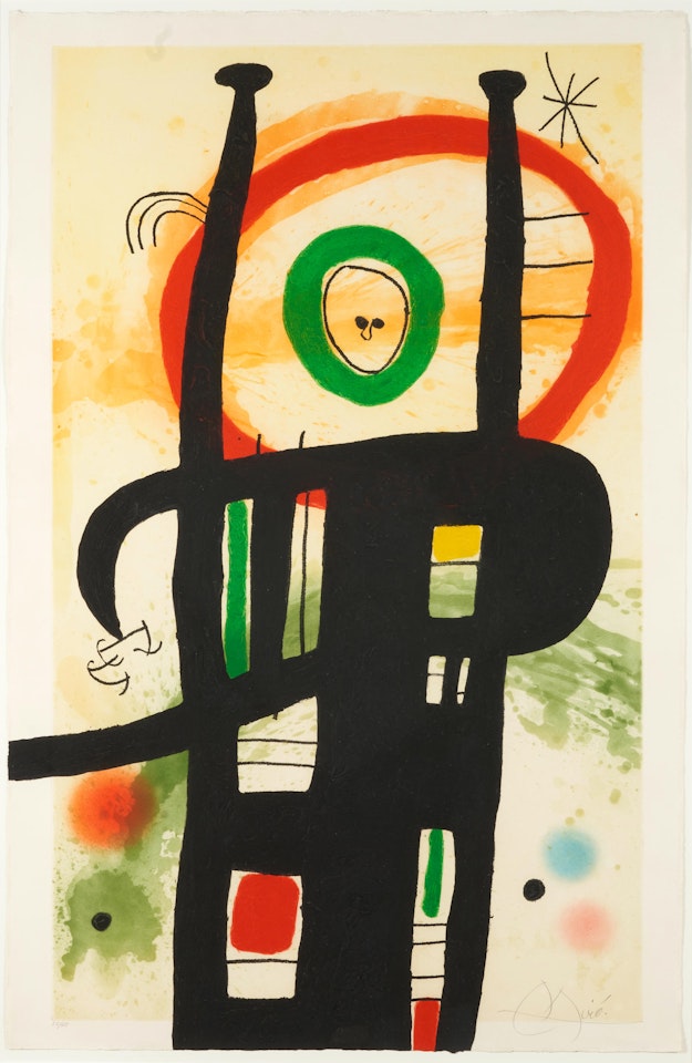 Le grand ordinateur (Dupin 503) by Joan Miró
