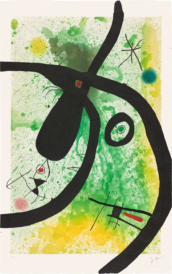 Le Chasseur de pieuvres (The Octopus Hunter) (D. 490) by Joan Miró