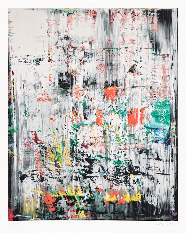 Eis 2 (Ice 2) (R. p. 197, B. 123) by Gerhard Richter