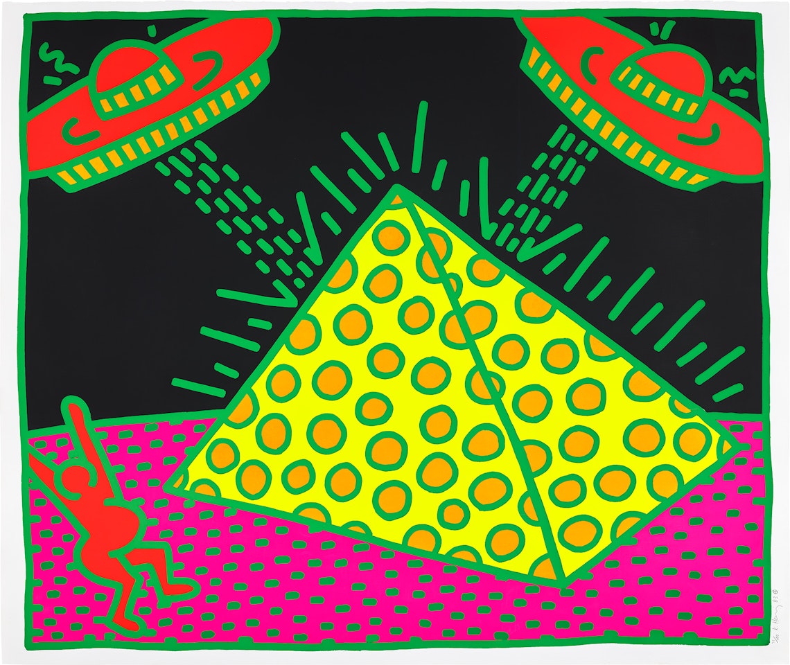 The Fertility Suite: one plate (L. p. 32) by Keith Haring