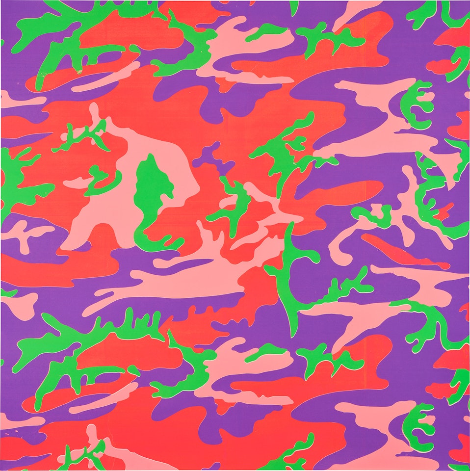 Camouflage (see F. & S. 412) by Andy Warhol