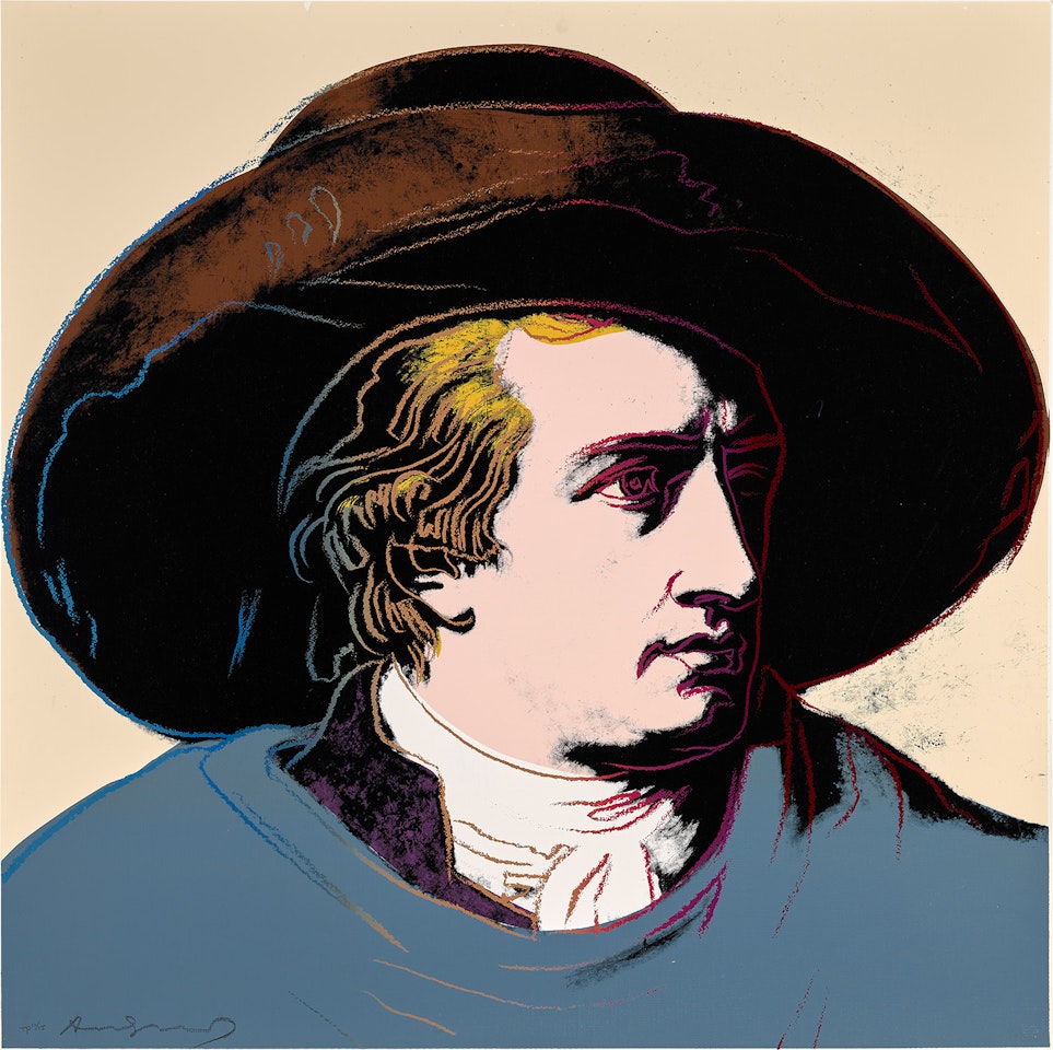 Goethe (see F. & S. 270-273) by Andy Warhol