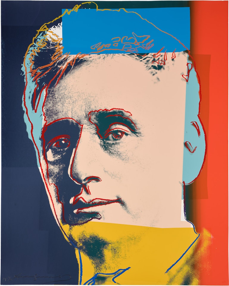 Louis Brandeis, from Ten Portraits of Jews of the Twentieth Century (F. & S. 230) by Andy Warhol