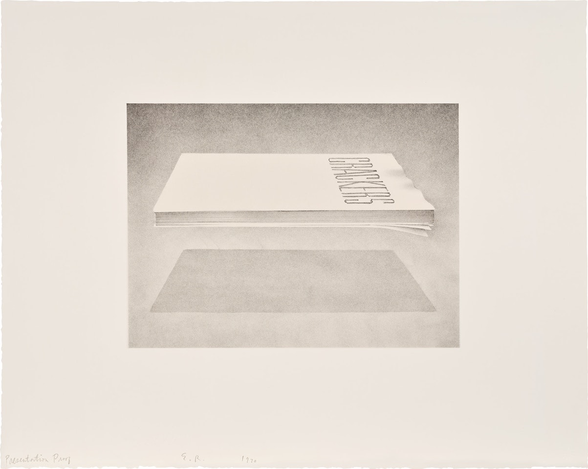 Crackers, from Book Covers (E. 50) by Ed Ruscha