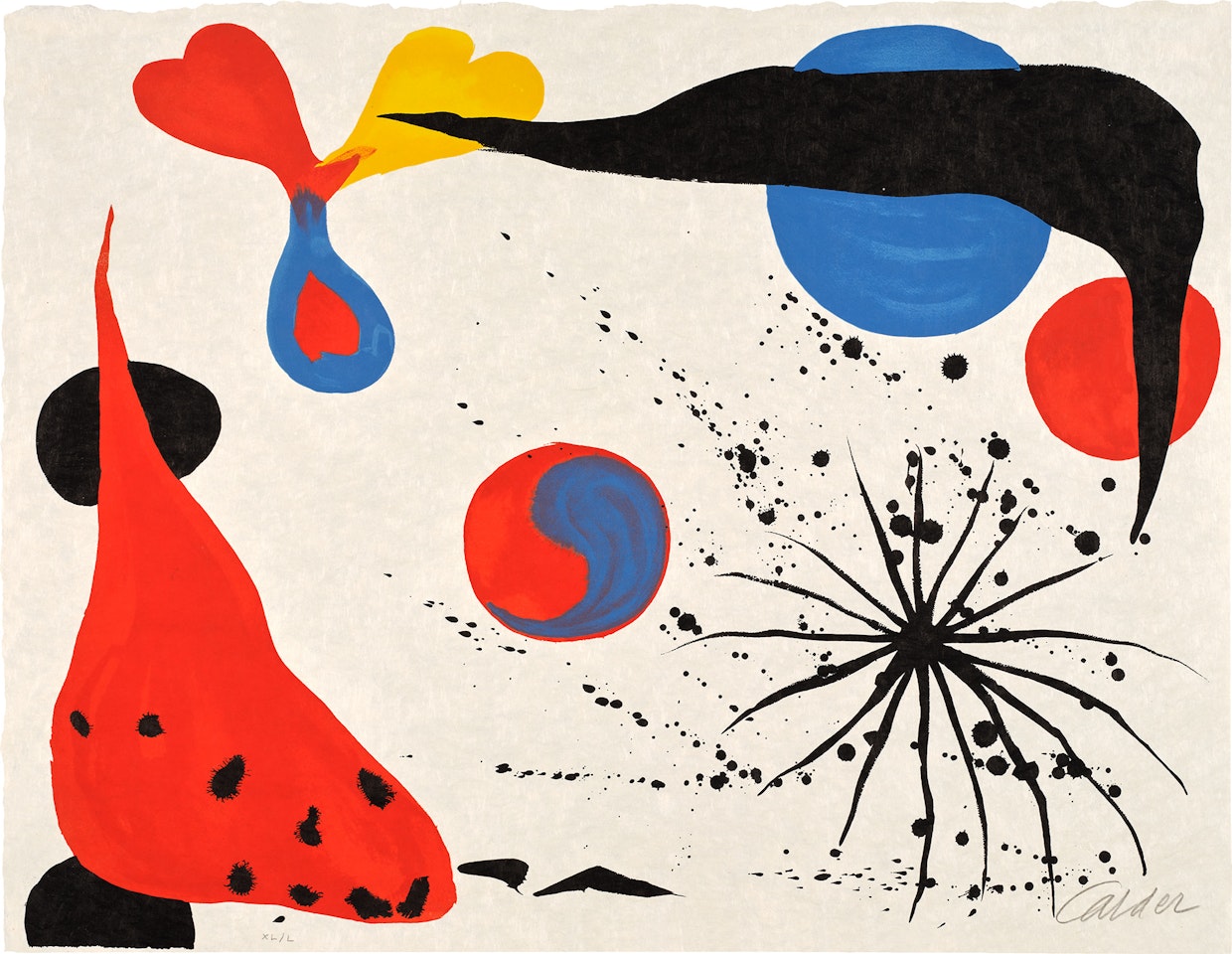 Flies in the Spider Web, from An American Portrait 1776-1976, Volume 1 by Alexander Calder